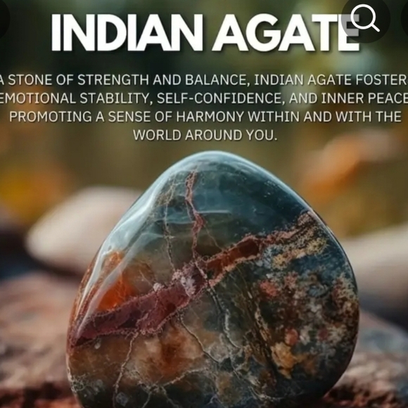 Indian Agate Beaded Layering Bracelets - Picture 6 of 6